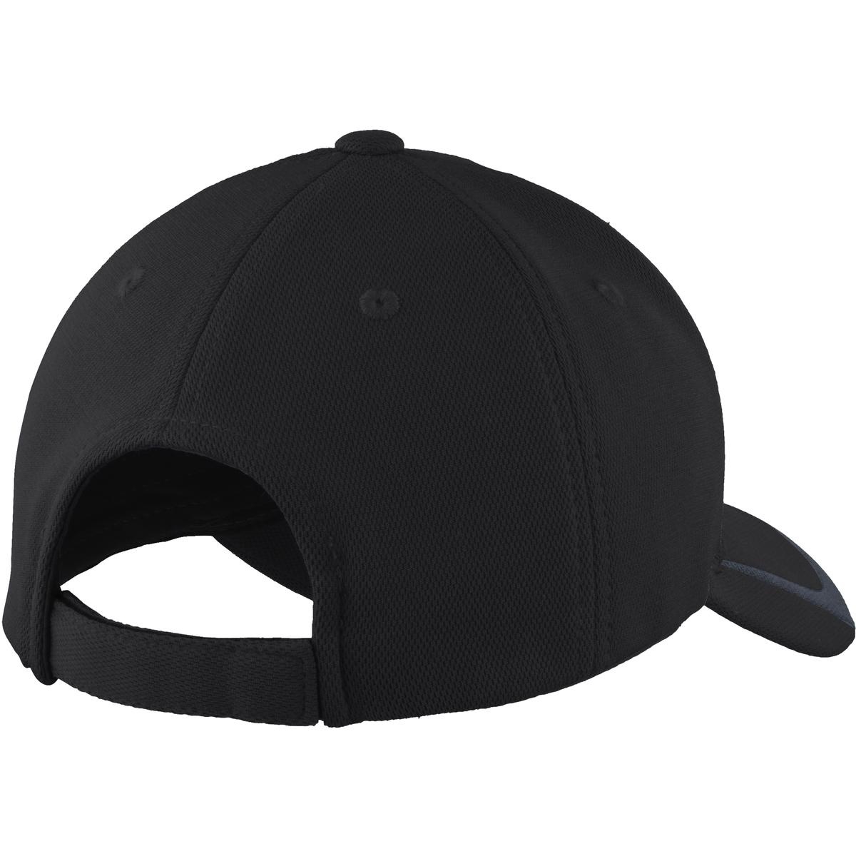 Sport-Tek® Pique Colorblock Cap — As shown
